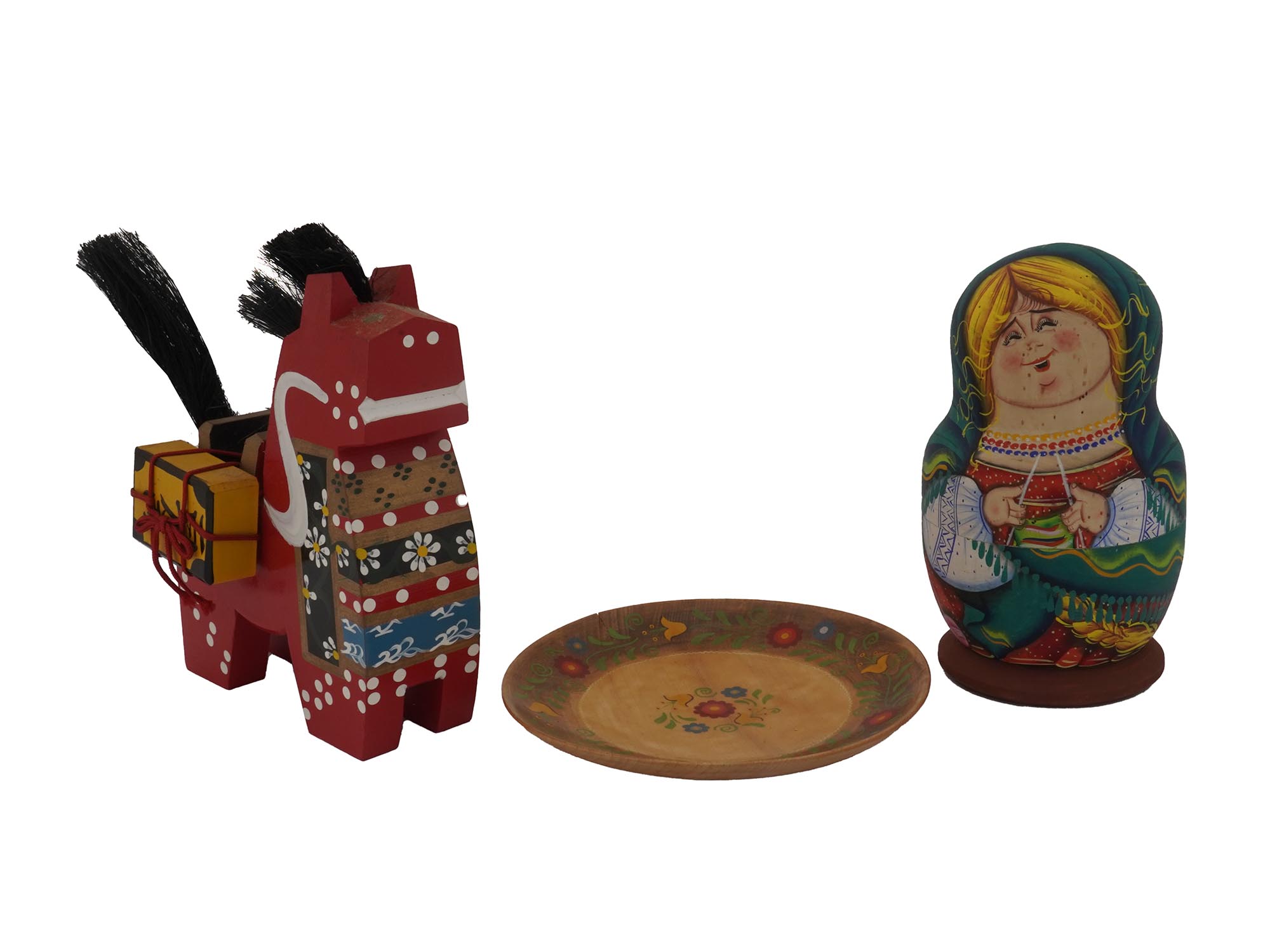 WOODEN BOXES, MATRYOSHKA DOLL AND DECOR, 17 PCS PIC-2